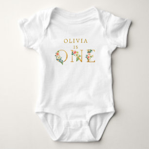 Wild One Onederful 1st Birthday Baby Bodysuit