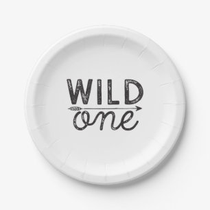 Wild One Party Plates