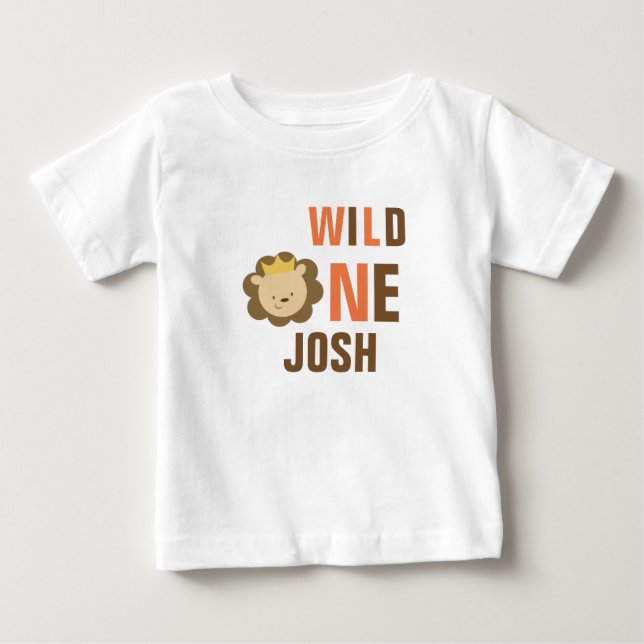 Wild One Personalised Shirt (Front)