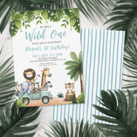 Wild One Safari 1st Birthday Party