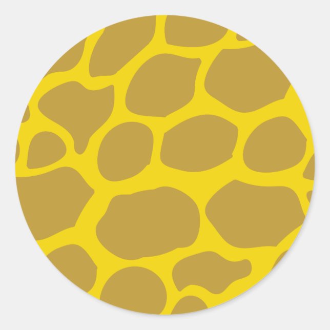 Wild One Safari 1st Birthday Party Kid's Classic Round Sticker (Front)