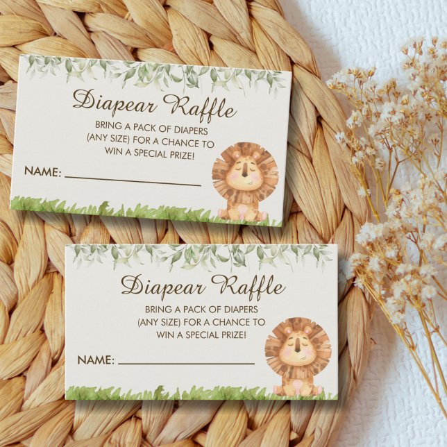 Wild One Safari Enclosure Card (Creator Uploaded)
