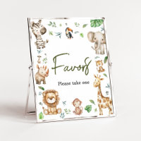 Wild One Safari Favours Baby Shower