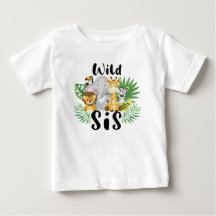 Wild One SiS Boy 1st Birthday Jungle Safari
