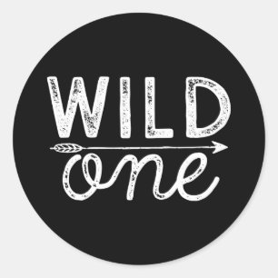 Wild One Sticker