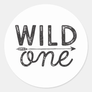 Wild One Sticker