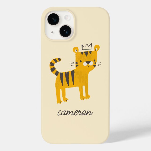 Wild One Tiger Cat Case-Mate iPhone Case (Back)