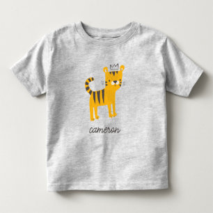 Wild One Tiger Cat Toddler T-Shirt
