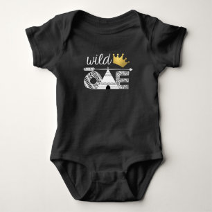 Wild One Tribal Body Suit Baby Bodysuit