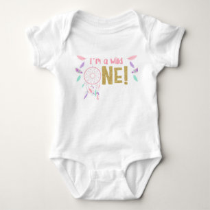 Wild One Tutu Bodysuit, 1st Birthday Outfit Baby Bodysuit