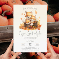 Wild Ones Triplets Joint 1st Birthday