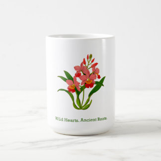 Wild Orchid Bloom Coffee Mug