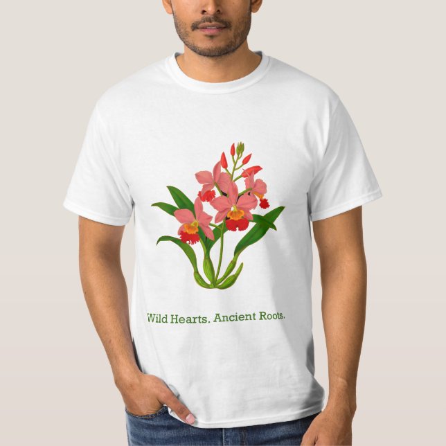 Wild Orchid Bloom T-Shirt (Front)