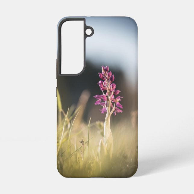 Wild Orchid Nature Photo Samsung Galaxy S22 Case (Back)