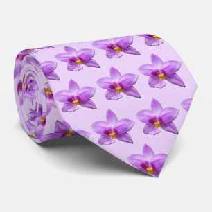 Wild Orchid Tie