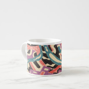 "Wild" Original Abstract Espresso Cup