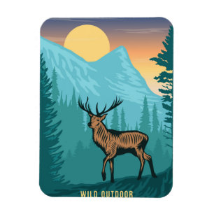 Wild outdoor Magnet