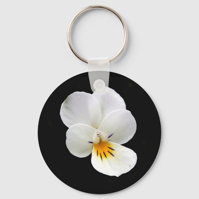 Wild Pansy Key Ring (Front)
