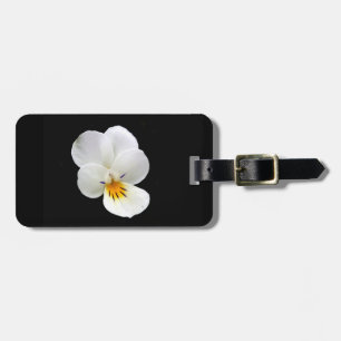 Wild Pansy Luggage Tag