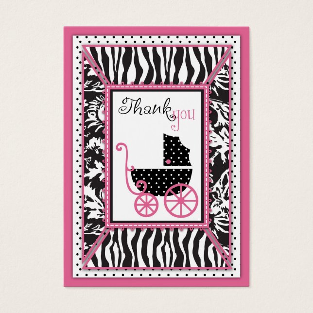 Wild Patchwork TY Notecard (Front)