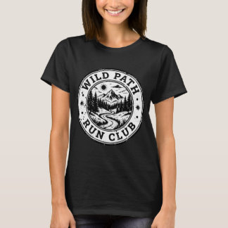 Wild Path Run Club - Vintage Trail Running & Mount T-Shirt