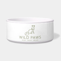 Wild Paws Ceramic Pet Bowl (Large)