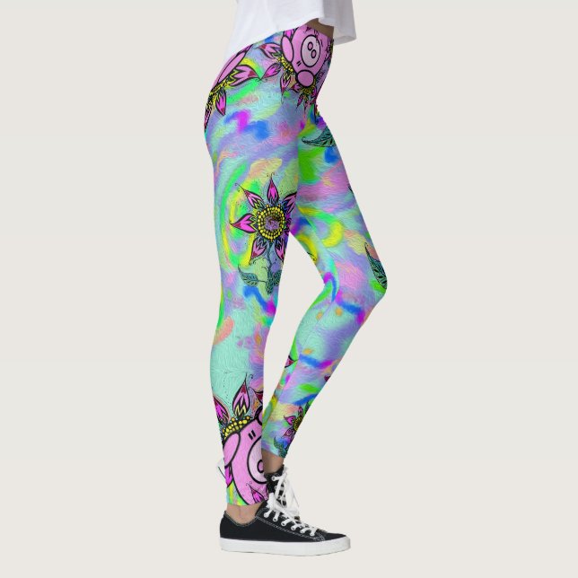 Wild Piggy Leggings (Right)