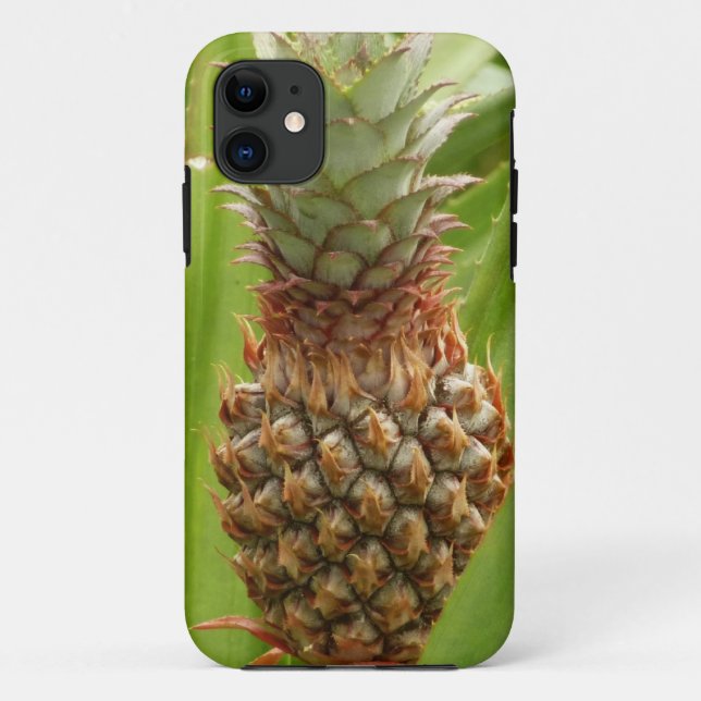 Wild Pineapple Tropical Fruit in Nature Case-Mate iPhone Case (Back)