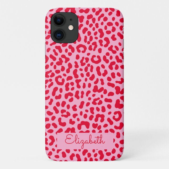 Wild Pink Theme Case-Mate iPhone Case (Back)