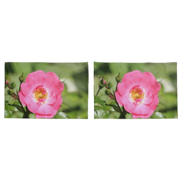 Wild Pinks Pillowcase (Back-Set)