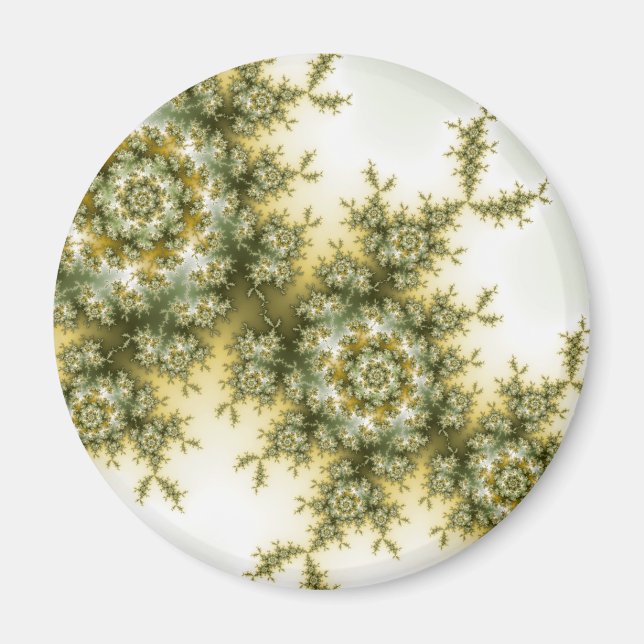 Wild Plant - Mandelbrot Fractal Art Magnet (Front)