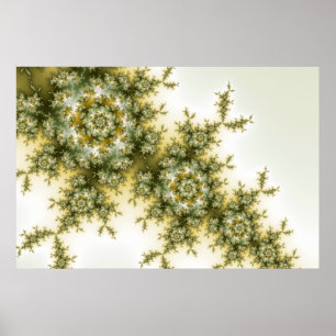 Wild Plant - Mandelbrot Fractal Art Poster