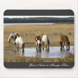 Wild pony mouse mat