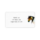 Wild Pony | Watercolor Horse Return Address