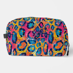 Wild Pop Leopard Cosmetic Dopp Kit