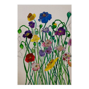 Wild Poppy Print