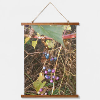 Wild Porcelain Berry Vine In Nature Tapestry 