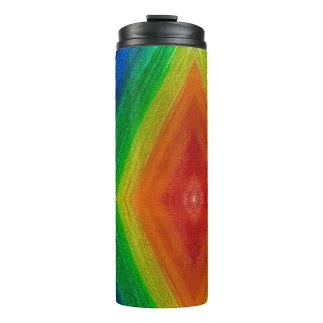 Wild Prism Art Thermal Tumbler (Front)