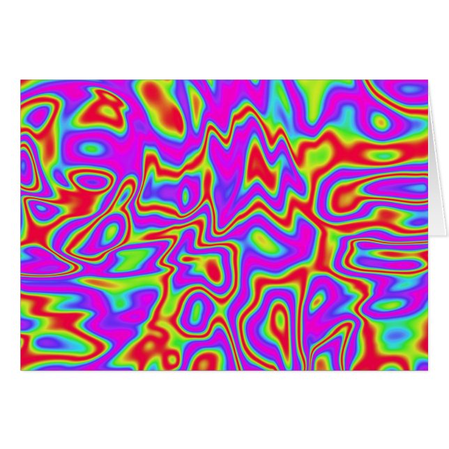 Wild Psychedelic Liquid Colours (Front Horizontal)