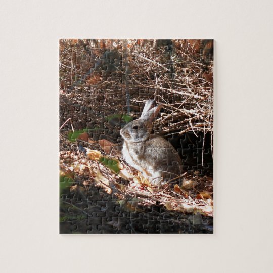 Wild rabbit jigsaw puzzle | Zazzle.co.uk