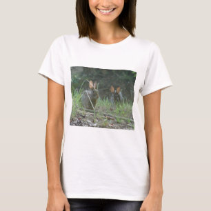 Wild Rabbits Eastern Cottontail Pair Apparel Gifts T-Shirt