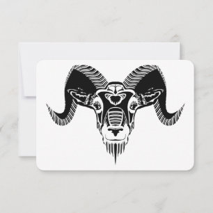wild ram invitation
