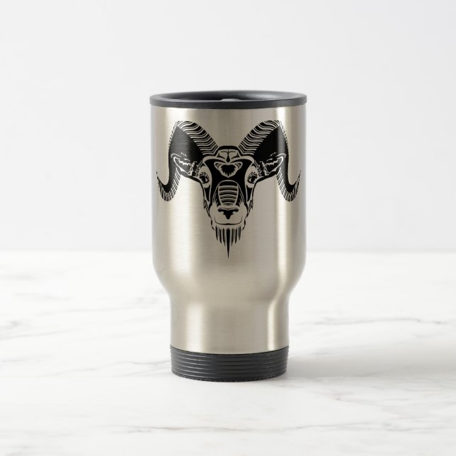 wild ram travel mug (Center)