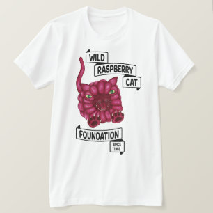 Wild Raspberry Cat T-Shirt