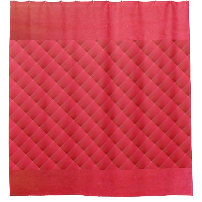 Wild Raspberry Shower Curtain (Front)