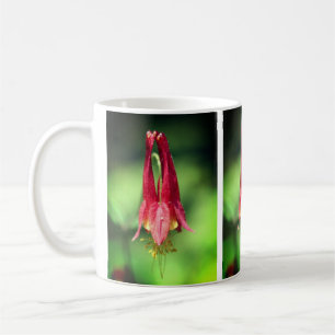 Wild Red Columbine Flower  Coffee Mug