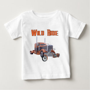 Big Rig Baby Tops & T-Shirts | Zazzle.co.uk
