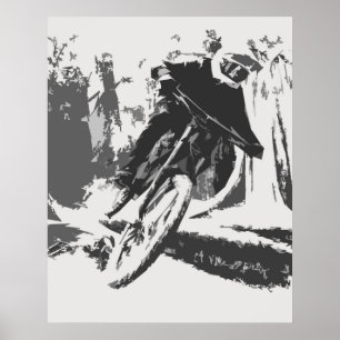Wild Ride! - BMX Racer Poster