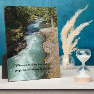 Wild River Rumi Poetry Verse Plaque