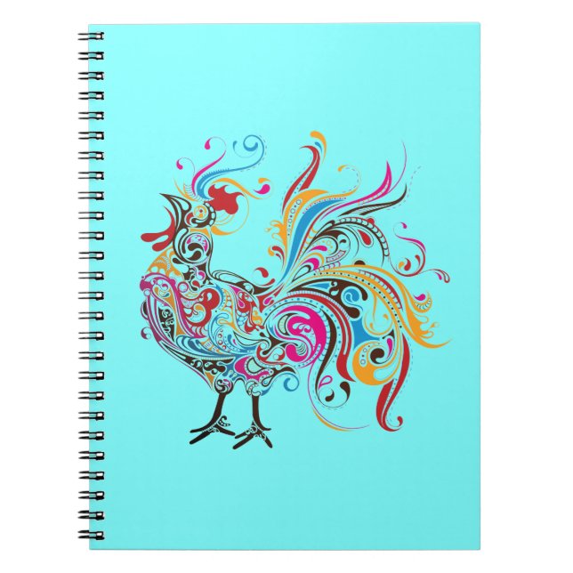 Wild Rooster Notebook (Front)